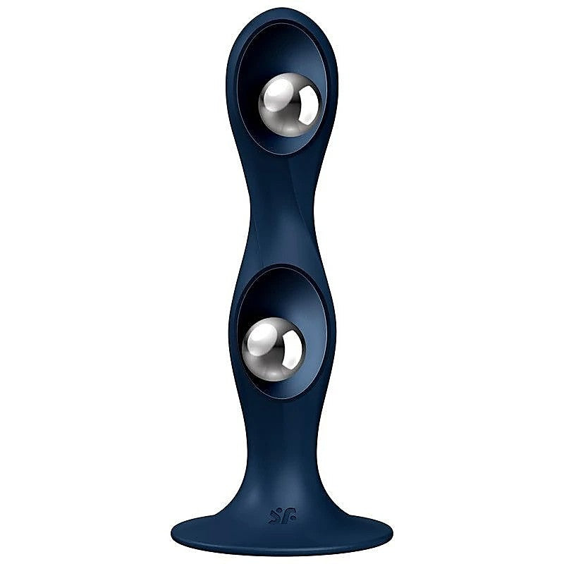 Satisfyer Double Ball-R Silicone Dildo by Xgen Products - Anal Dildos