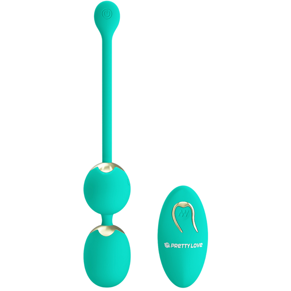Pretty Love Rechargeable Wilie Dream Chaser Vibrating Love Eggs - - Love Eggs and Kegel Exercisers