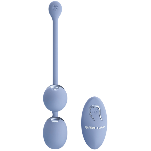 Pretty Love Rechargeable Wilie Dream Chaser Vibrating Love Eggs - - Love Eggs and Kegel Exercisers