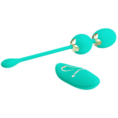 Pretty Love Rechargeable Wilie Dream Chaser Vibrating Love Eggs - - Love Eggs and Kegel Exercisers