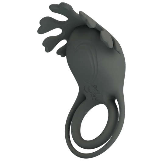 Pretty Love Ruben 7 Function Master Vibrating Cock Ring Grey - - Vibrating Cock Rings