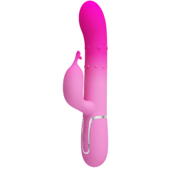 Pretty Love Shima Rechargeable 7 Function Rabbit Vibrator Pink - - Rabbit Vibrators