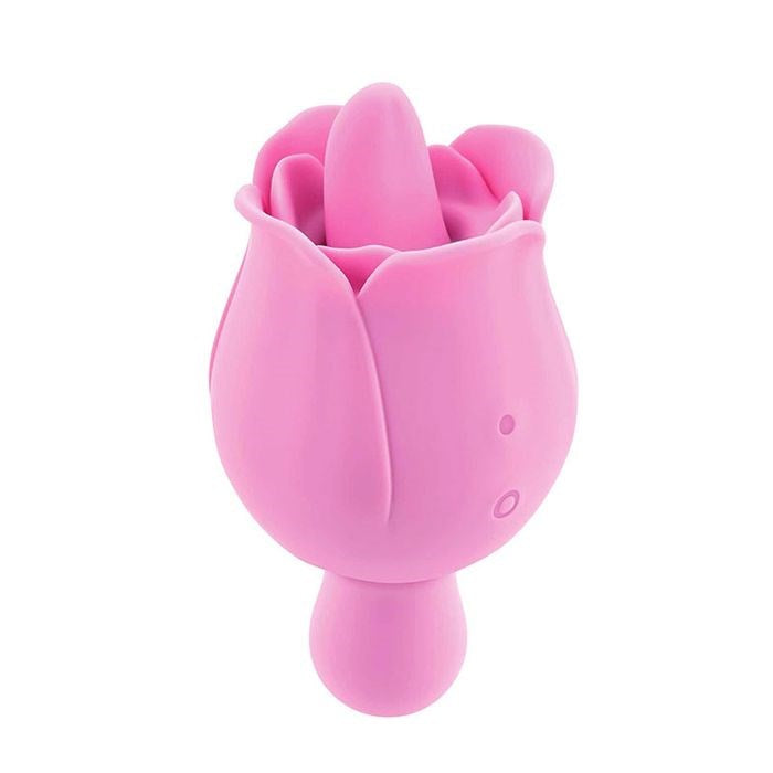 Adam & Eve Eves Ravishing Clit Flicking Rose Clitoral Stimulator Pink - - Clit Ticklers and Pulsators
