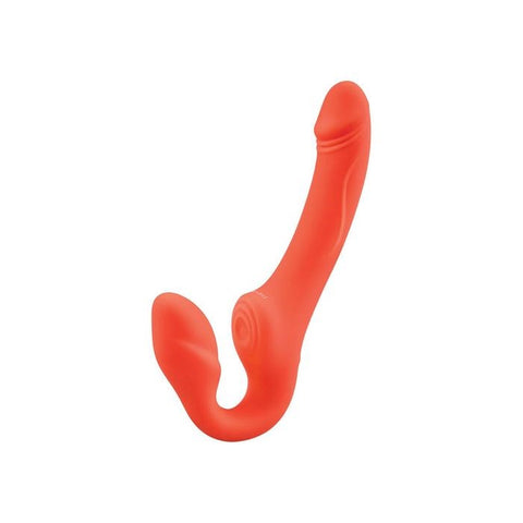 Xgen Products Bodywand ID Access USB Rechargeable Strapless Strap On Orange - Strap On Sextoys