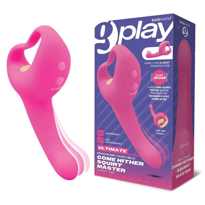 Xgen Products Bodywand G Play USB Rechargeable G Spot Vibrator Pink - - G-Spot Vibrators