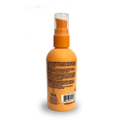 Little Genie B LUVD Water Based Anal Desensitising Lubricant 118ml Pump Bottle - Anal Lubes