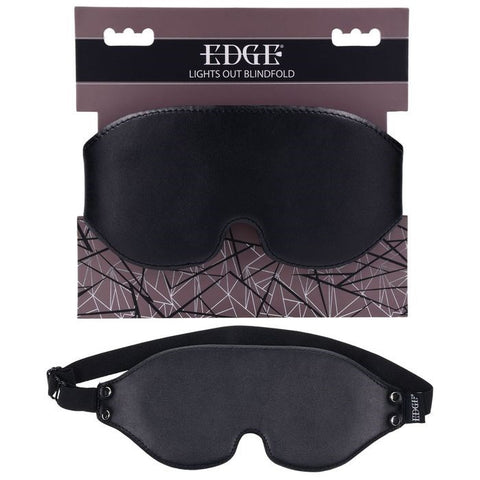 Sportsheets EDGE Lights Out Bondage Blindfold Memory Foam Complete Darkness - Masks And Blindfolds