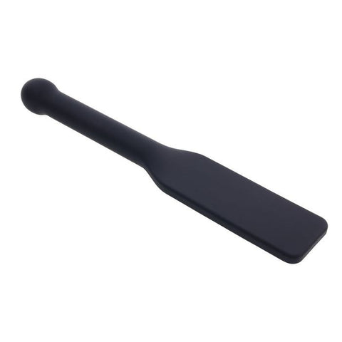 Sportsheets EDGE MINE Silicone Spanking BDSM Paddle Black with MINE Imprint - Paddles And Slappers