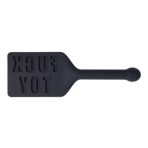 Sportsheets EDGE FUCK TOY Silicone Bondage Spanking Paddle Black Impact Play - Paddles And Slappers