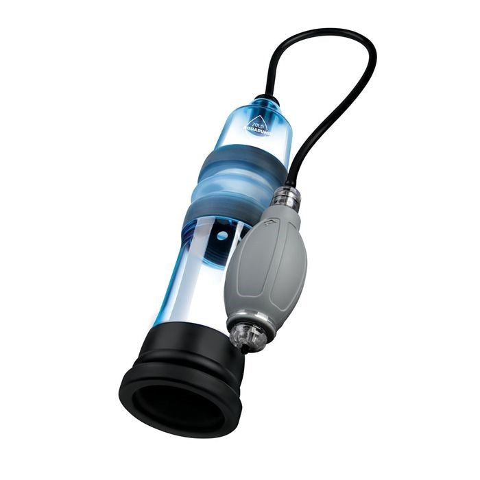 Xgen Products Zolo Aquapump Pro Water Mens Penis Pump Blue Hydrotherapy - Penis Pumps And Stretchers