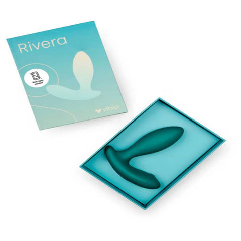 Vibio Rivera Waterproof Silicone Vibrating Butt Plug Thumping Stimulation - Butt Plugs