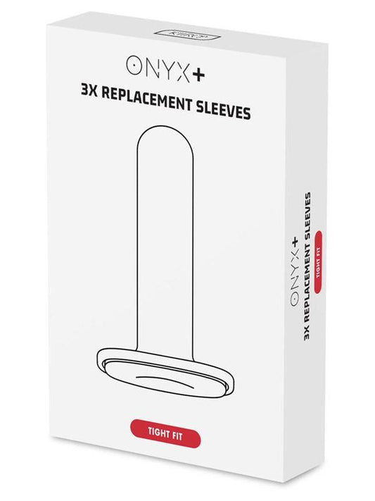 Kiiroo Onyx+ 3 Pack Tight Fit Replacement Sleeve Premium Masturbator - - Masturbators and Strokers