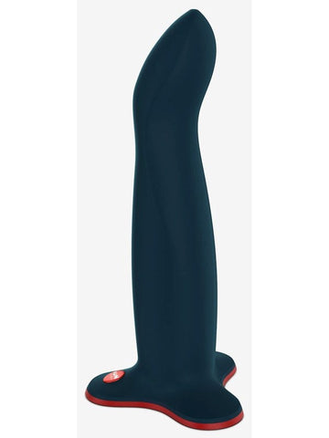 Fun Factory Limba Flex L Fit Non Vibrating Dildo Velvet Blue Poseable Shaft - Anal Dildos