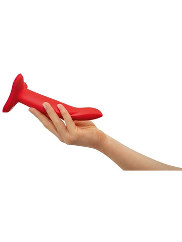 Fun Factory Limba Flex M Fit Non Vibrating Dildo Flashy Coral Poseable Shaft - Anal Dildos