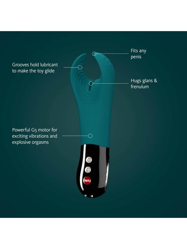 Fun Factory Manta Vibrating Male Stroker - - Masturbators and Strokers