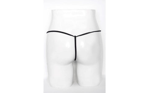 Yelete Killer Legs Womens Mesh Net G String With Sheer Net OS Black - G-Strings, Panties and Shorts