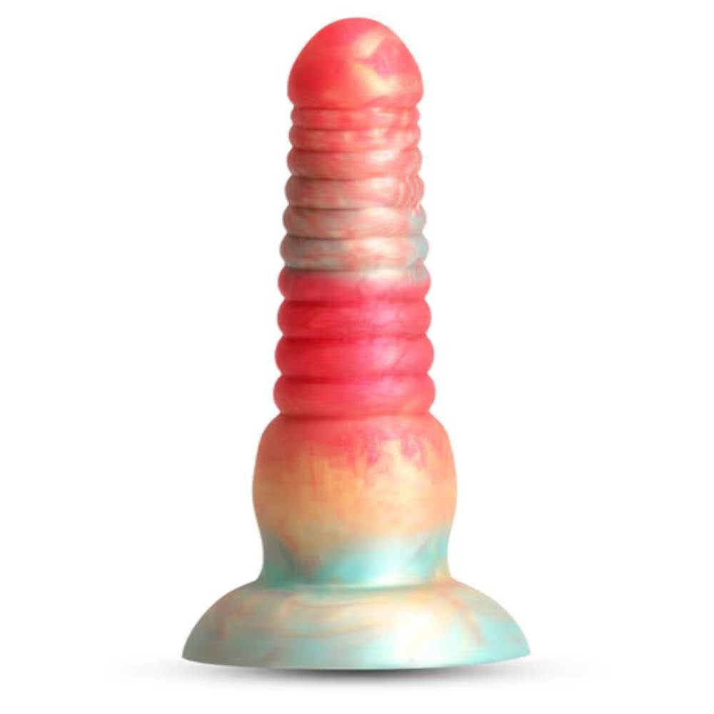 NS Novelties Colours Stacked 6 Inch Silicone Dildo Premium Body Safe Design - - Realistic Dildos
