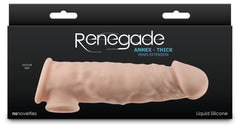 Renegade Annex Thick Silicone Penis Sleeve - - Penis Sleeves and Extenders