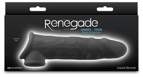 NS Novelties Renegade Annex Thin Realistic Penis Sleeve for Enhancement - Penis Sleeves and Extenders