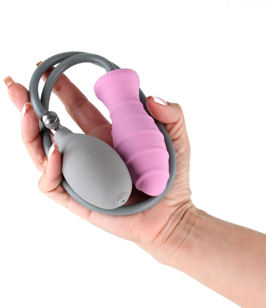 NS Novelties INYA InflataPlay Anal Plug Inflatable Customizable Pressure - - Butt Plugs