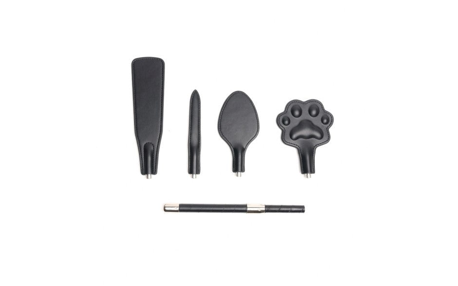 Sport Fucker 4 Piece Vegan Interchangeable Tip BDSM Crop Impact Play Adult Toy - - Whips And Crops