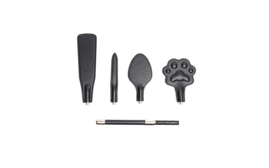Sport Fucker 4 Piece Vegan Interchangeable Tip BDSM Crop Impact Play Adult Toy - - Whips And Crops