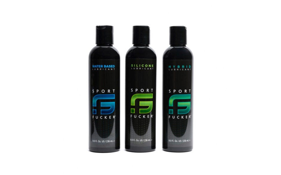 Sport Fucker Hybrid Adult Lubricant 236ml Premium Water Silicone Formula - - Massage Oils and Lubricants