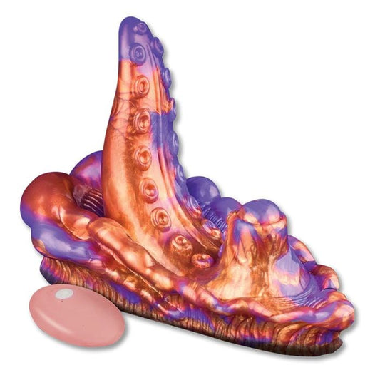 Icon Brands Alien Nation Copperhead Vibrating Grinder Pad with Tentacle G Spot - - Vibrating Dildos