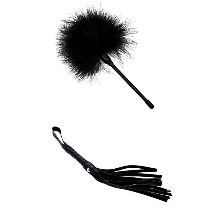 Adam & Eve Midnight Moods Collection Bondage Kit Black 10 Piece - - Bondage Kits