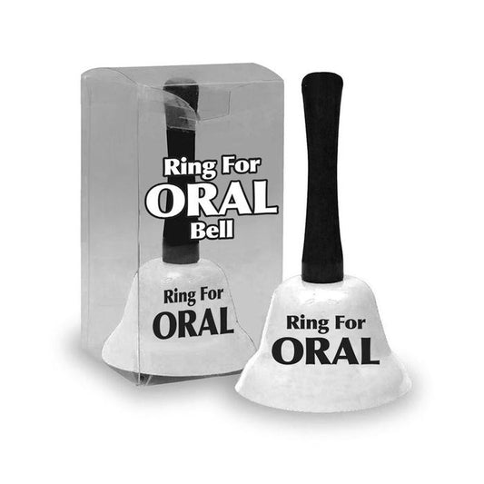 Little Genie Ring For Oral Novelty Bell White Playful Communication Tool - - Party Gifts and Novelties