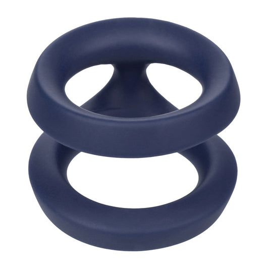 California Exotics Viceroy Dual Stretchy Cock Ring - - Stretchy Cock Rings