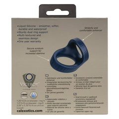 California Exotics Viceroy Max Dual Mens Cock Ring - - Stretchy Cock Rings