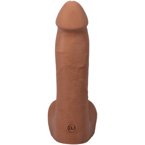 Doc Johnson Vac U Lock Suction Cup 7 Inch Realistic Cock With Balls ULTRASKYN - Realistic Dildos