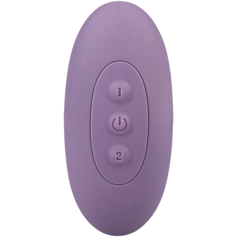 Doc Johnson iRide Pleasure Seat Throb Grinder With Remote Dual Vibrator - Remote Control Vibrators