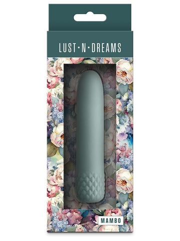 NS Novelties Lust n Dreams Mambo Bullet Vibrator Sage Rechargeable Power - Bullet Vibrators