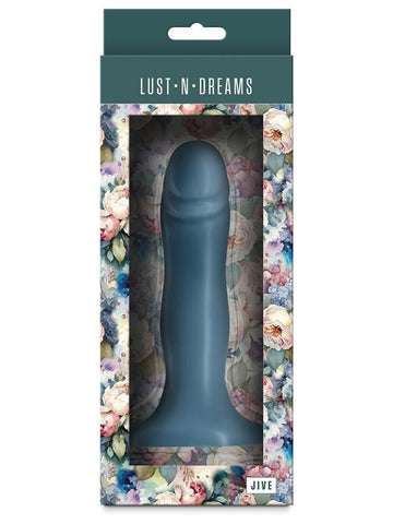 NS Novelties Lust n Dreams Jive Realistic Dong Ocean with Suction Cup Base - Realistic Dildos