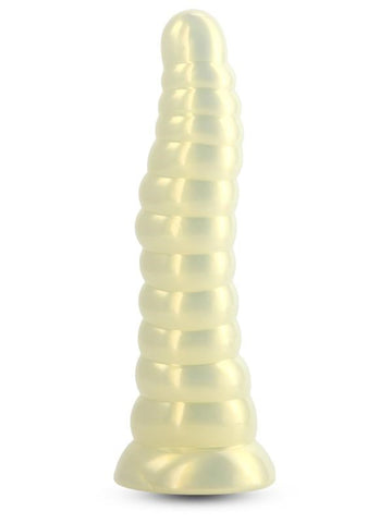 NS Novelties Fantasia Nymph Anal Dildo Amber Flexible TPE Design - Anal Dildos