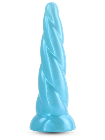 NS Novelties Fantasia Siren Flexible Anal Dildo Turquoise with TPE Body - Anal Dildos