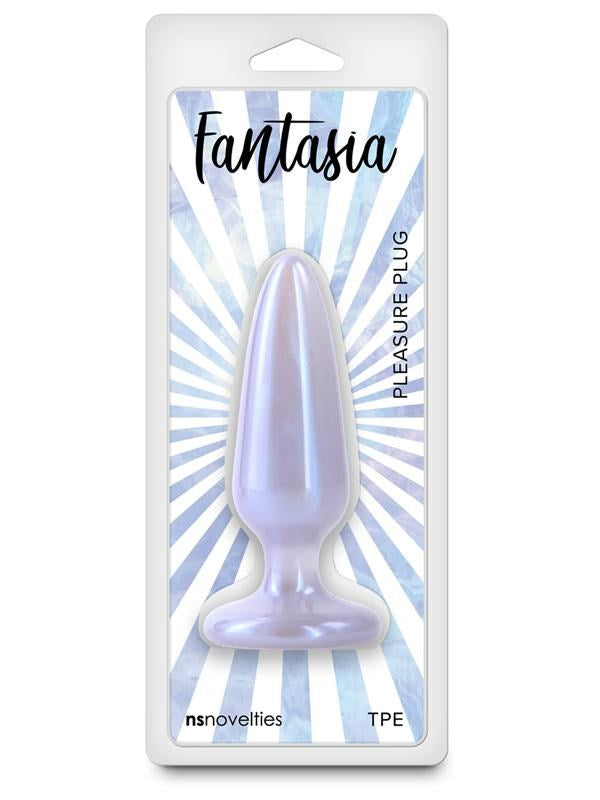 NS Novelties Fantasia Pleasure Anal Plug Small Azure - - Butt Plugs