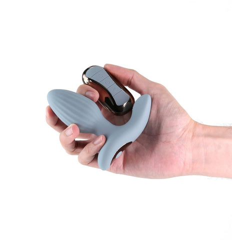 NS Novelties Renegade Summit Remote Control Prostate Vibrator Gray Remote Control - Prostate Sex Toys