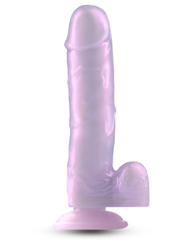 NS Novelties Fantasia Ballsy 6.5 Inch Realistic Dildo Orchid TPE Construction - Realistic Dildos