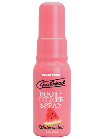 Doc Johnson GoodHead Booty Licker Cherry Flavor Anal Spray for Oral Play - Delay and Excite Sprays