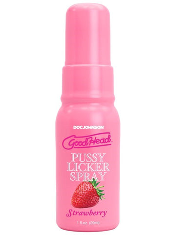 Doc Johnson GoodHead Pussy Licker Sex Delay Spray 29 ml Cherry Flavored Spray - Delay and Excite Sprays