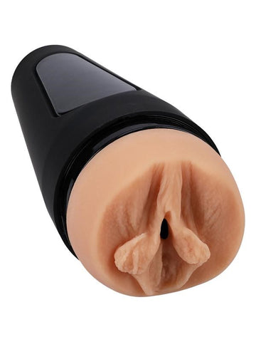 Doc Johnson Main Squeeze Molly Little ULTRASKYN Pussy Stroker Vanilla Hard Case - Masturbators and Strokers