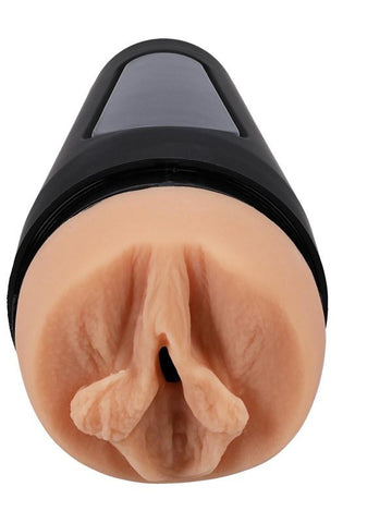 Doc Johnson Main Squeeze Molly Little ULTRASKYN Pussy Stroker Vanilla Hard Case - Masturbators and Strokers