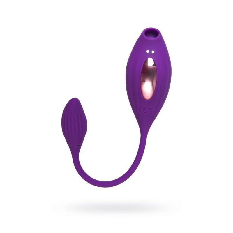 JOS Ginny Vacuum Multi Functions Clitoris Stimulator Dual Action Vibrator - - Clit Ticklers and Pulsators