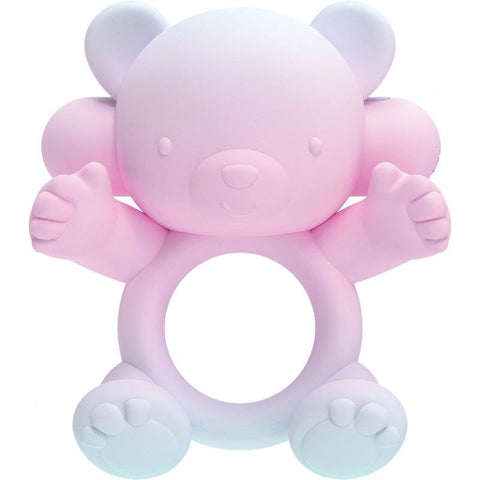 Hott Products Wet Dreams Ultra 20 Mode Bear Hug Cock Ring Vibrator - Vibrating Cock Rings