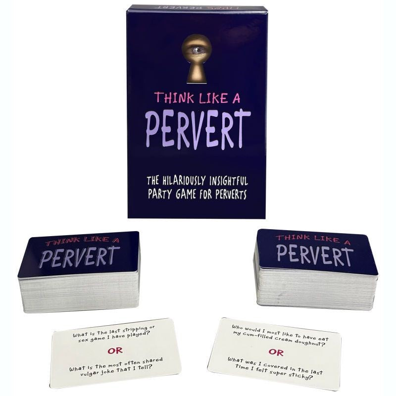 Kheper Games Think Like A Pervert Card Game - - Sex Games, Coupons and Tricks
