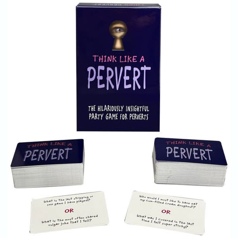 Kheper Games Think Like A Pervert Card Game - Sex Games, Coupons and Tricks