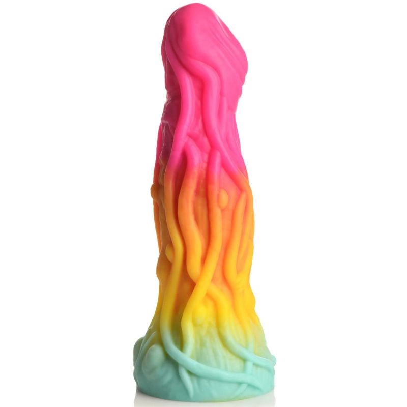 XR Brands Creature Cocks Shape Shifter Alien Fantasy Silicone Dildo Spiral Horn - - Realistic Dildos